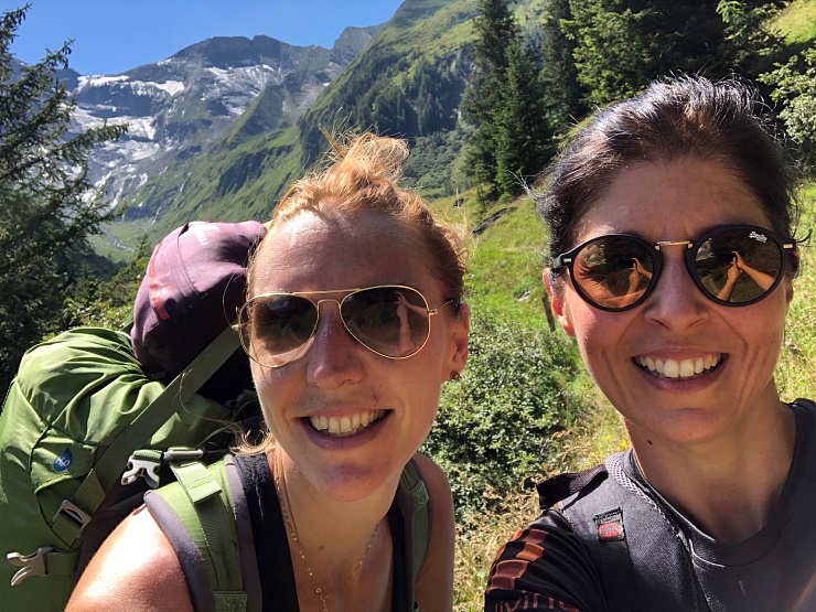 Simone und Sigrid_Dreitausendertour_Hoher Tenn_Interalp Racing Team